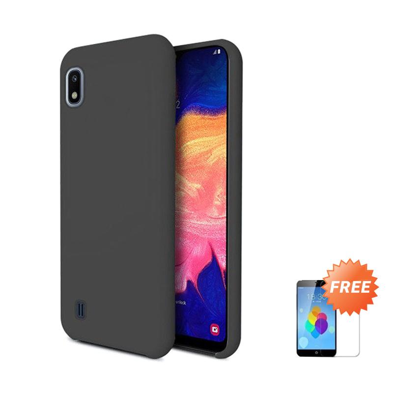 Jual Oem Slim Matte Hardcase Casing For Samsung Galaxy A10 Tempered