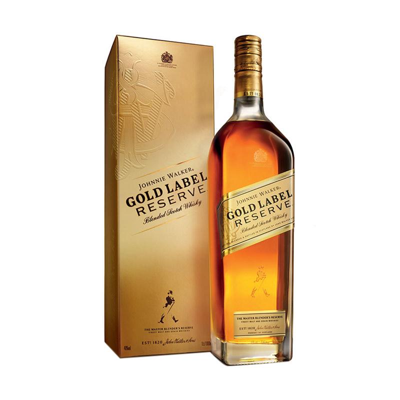 Jual Johnnie Walker Gold Label JW Gold Reserve Whisky [1 L] di Seller