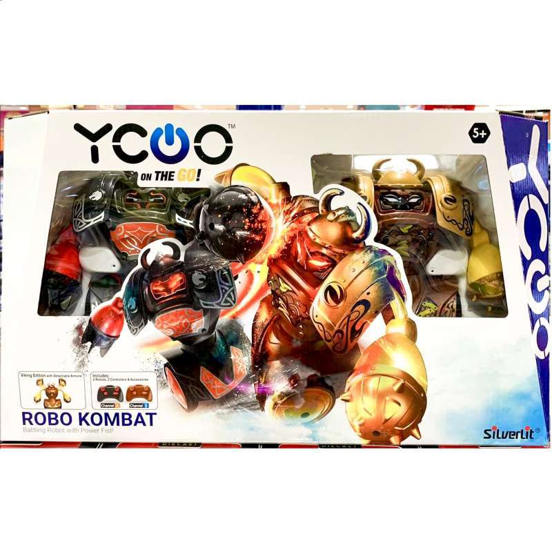 Jual Robo Kombat Remote Control Robot Vikings Silverlit YCOO Combat