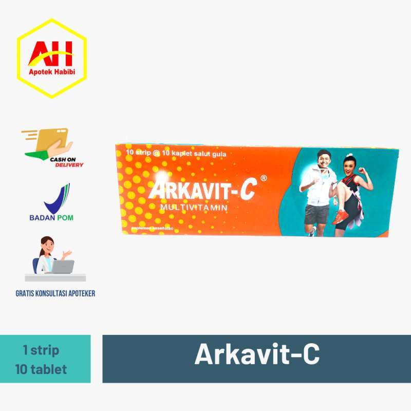 Promo ARKAVIT-C ARKAVIT ARCAVIT ARKAPIT ARKAFIT C 1 STRIP 10 TABLET ...