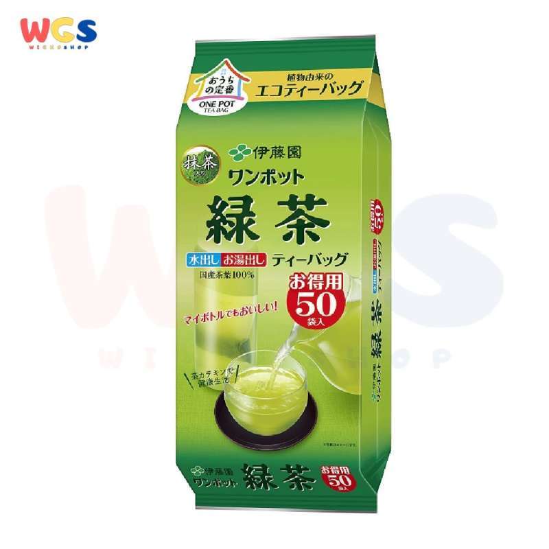 Jual Ito En Itoen Green Tea With Matcha One Pot Tea Bag 50s x 3g di