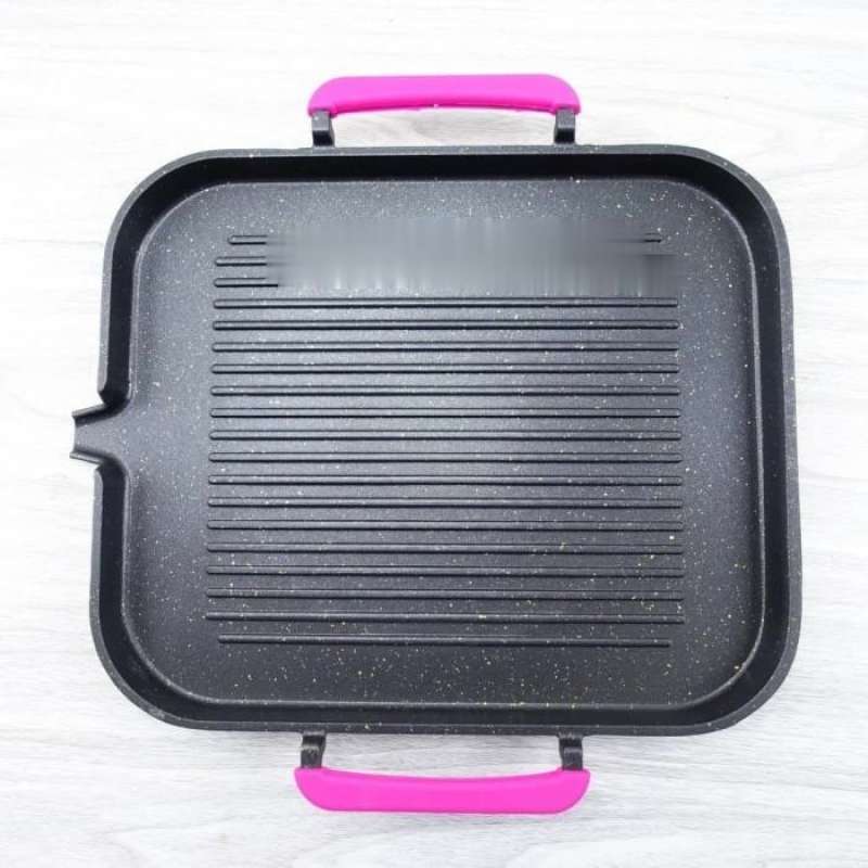 Jual Grill Pan Chefio 2in1 Kompor Gas dan Induksi / BBQ Korea