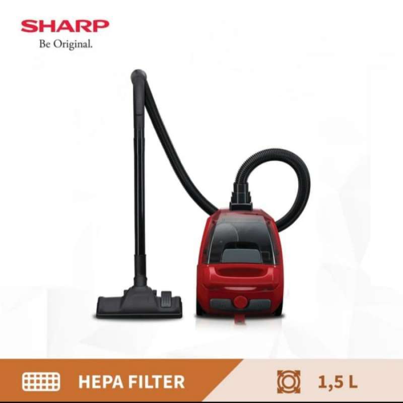 Jual Bagless Vacuum Cleaner Sharp ECNS18 Hepa Filter 450