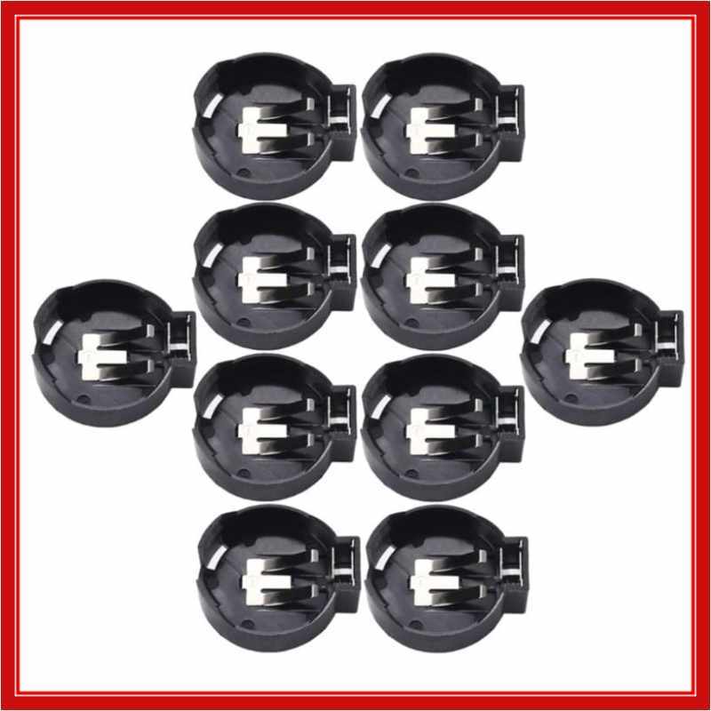 Promo Cr2477 Button Battery Socket Holder Case Batteries Storage Boxes