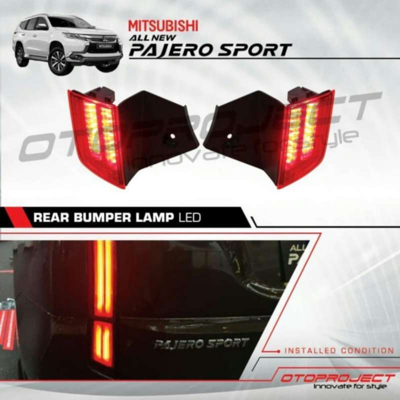 Jual CRear Bumper Lamp Pajero Sport LED Bar/Lampu Bumper Pajero Sport