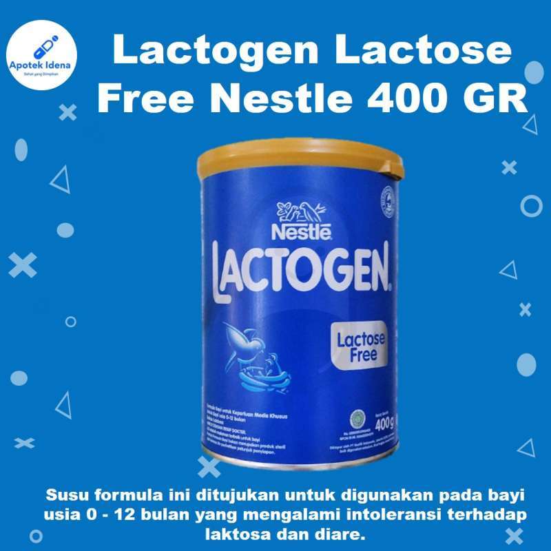 Jual Lactogen Lactose Free 400gr Susu Formula Bayi Untuk Usia 0-12 ...