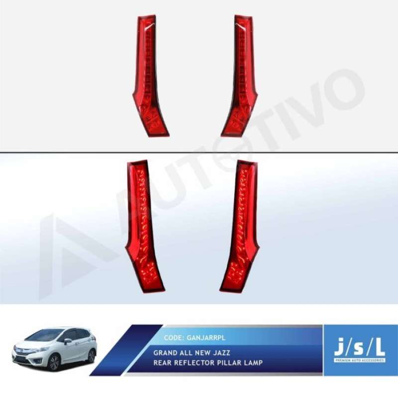 Jual BEST SALE JSL LED Reflektor Pillar Grand All New Jazz Rear