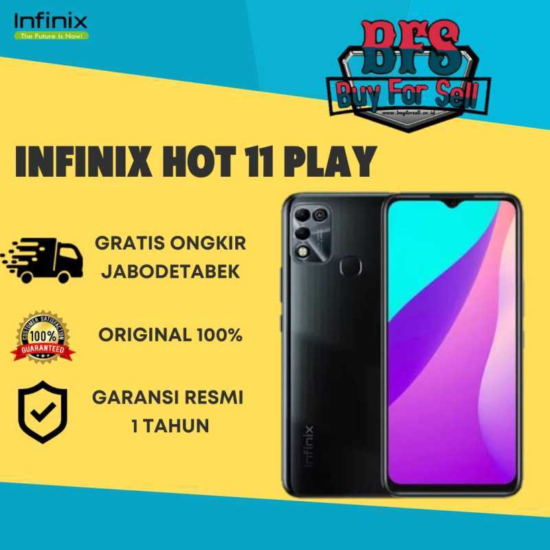 Jual INFINIX HOT 11 PLAY RAM 4/64 GB - GARANSI RESMI di Seller ...
