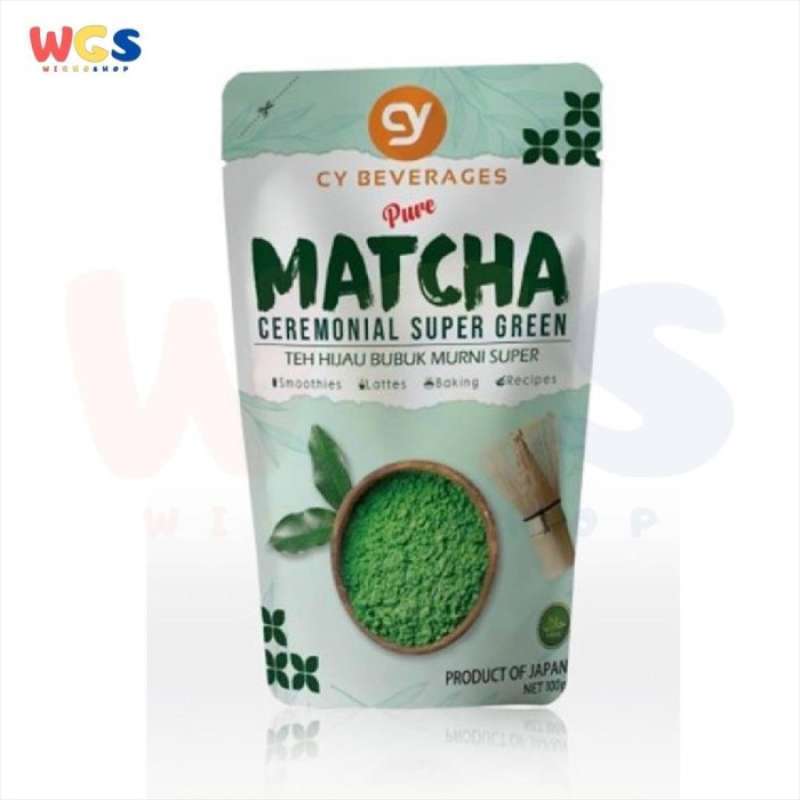 Jual CY Pure Matcha Ceremonial Super Green Tea 100g di Seller