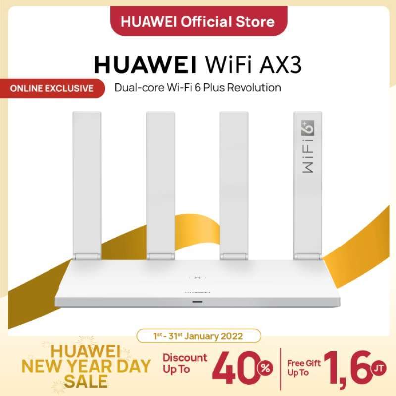 Jual HUAWEI WiFi AX3 Router [Dual-core] di Seller Blisini Saja ...