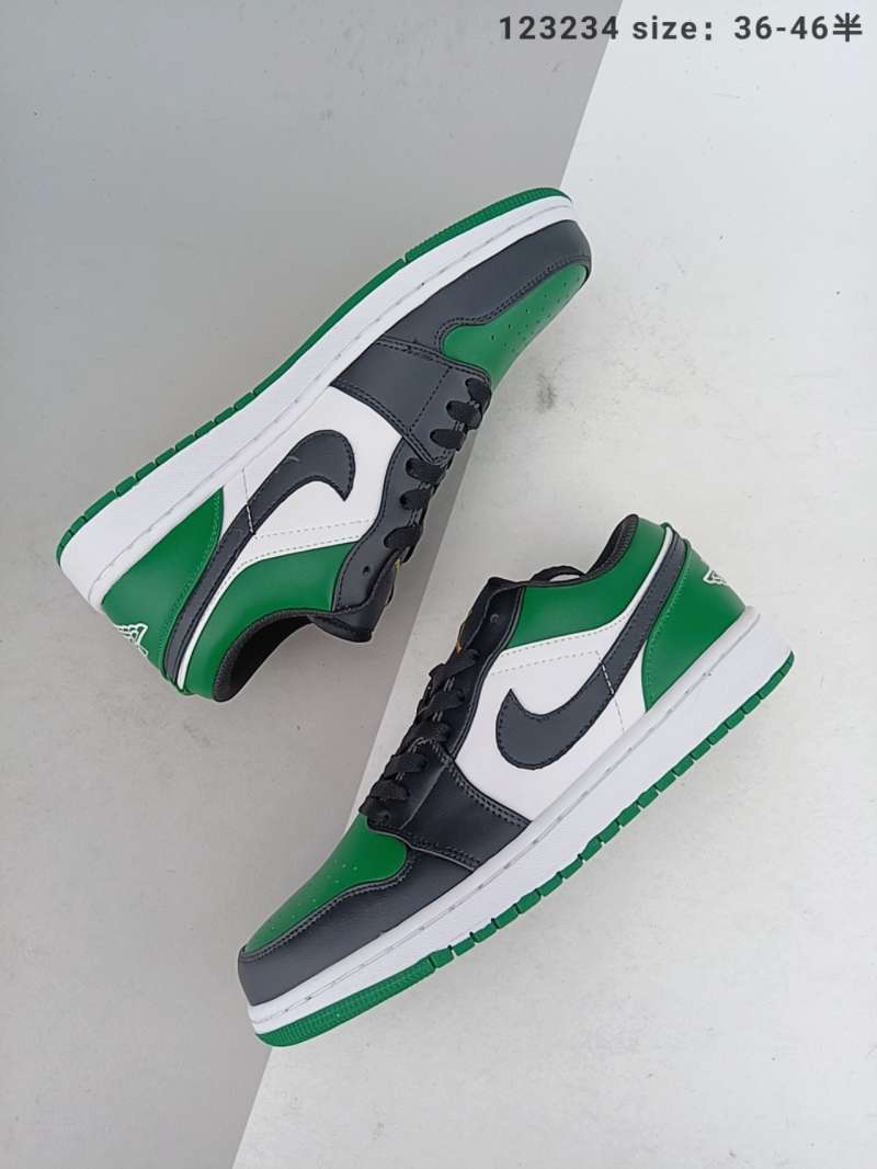 aj1 low green toe