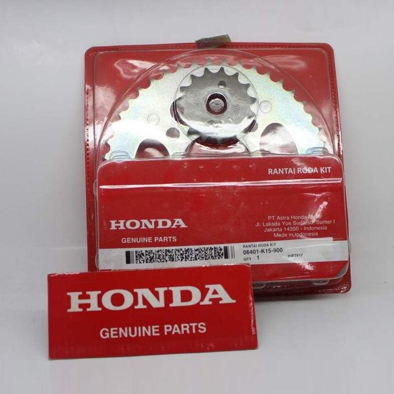 Jual AHM Drive Chain Kit Rantai Roda Motor for Honda CB