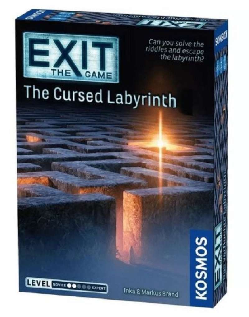 Jual Exit The Game The Cursed Labyrinth Board Game di Seller Monopolis