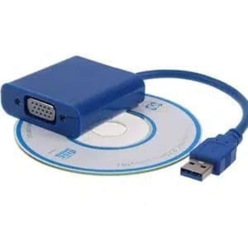 Jual USB 3.0 to VGA Display Adapter di Seller Line Shop Acc Mangga
