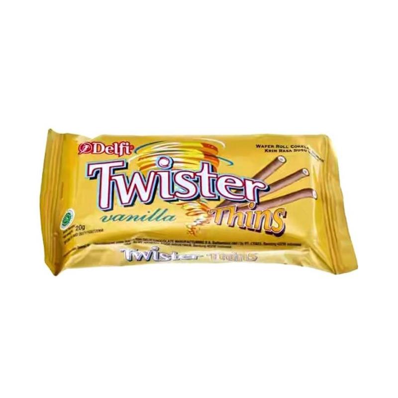 Jual TWISTER Stick Selamat Twistle Thin Vanila Stick Wafer [20 g] di Seller Swalayan Maju