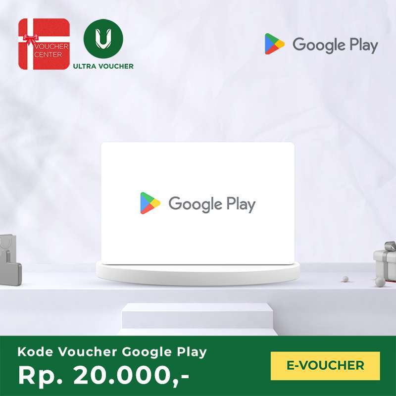 Promo Google Play Voucher Digital Value Rp. 20.000 Diskon 17 di Seller
