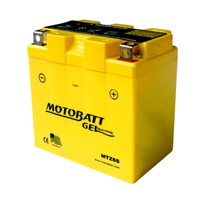 Jual Motobatt MTZ6S Gel Technology Aki Motor for Honda Vario Techno 150