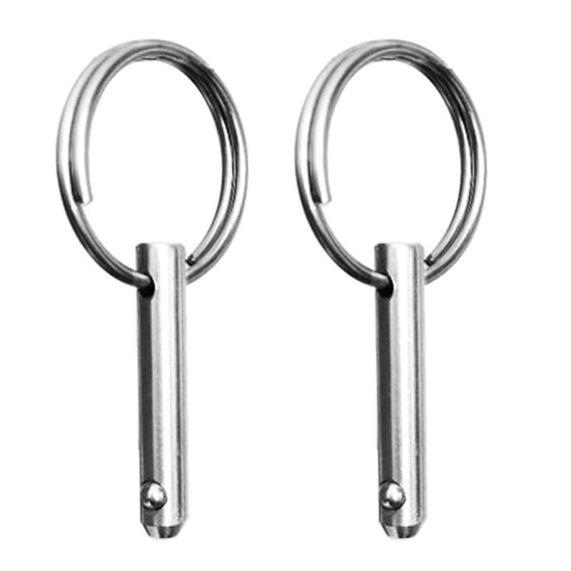 Jual 2x 316 Stainless Steel Quick Release Pin 5/16x1 1/2 Boat Bimini