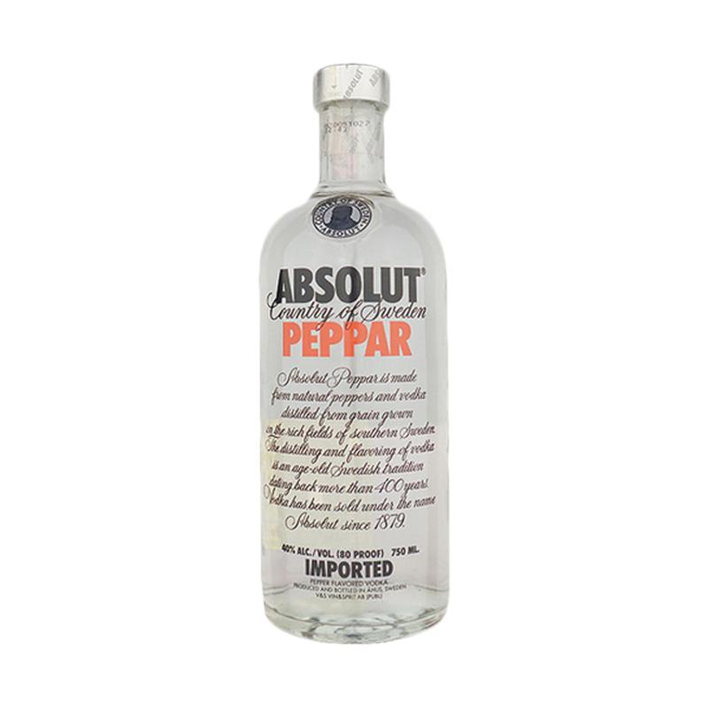 Jual Absolut Peppar Minuman Alkohol [750 mL] di Seller Vines Makassar ...