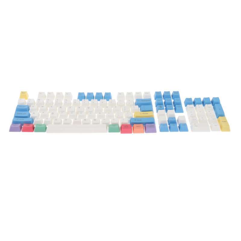 Jual 104 Keys PBT Key Caps For Most Mechanical Keyboard Relieve Fatigue