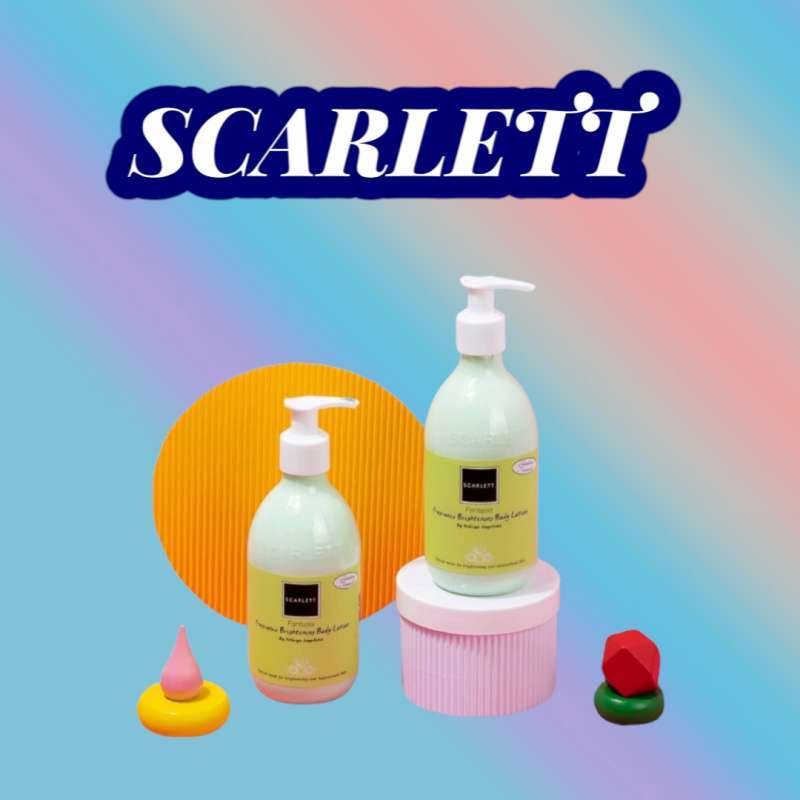 Jual SCARLETT FANTASIA WHITENING BODY LOTION di Seller HRSKINCARE