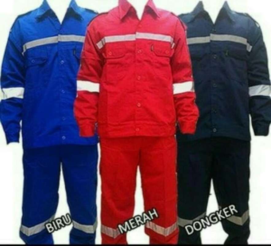 Promo JUAL SERAGAM BAJU + CELANA SAFETY / KHUSUS PROYEK READY
