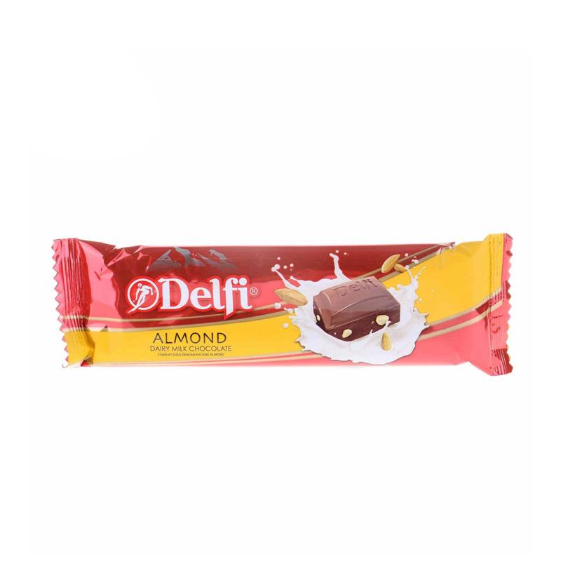 Jual Delfi Dairy Milk Chocolate Almond [65 g] di Seller Alfamidi