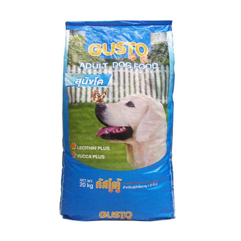 Promo Gusto Puppy Adult Dog Food [20 kg] Diskon 3 di Seller