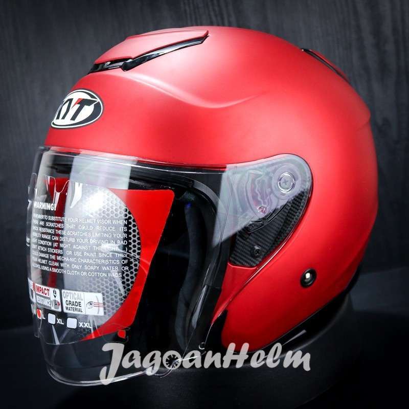 Jual KYT Helm Kyoto SOLID STANDAR di Seller Jagoan Helm Official