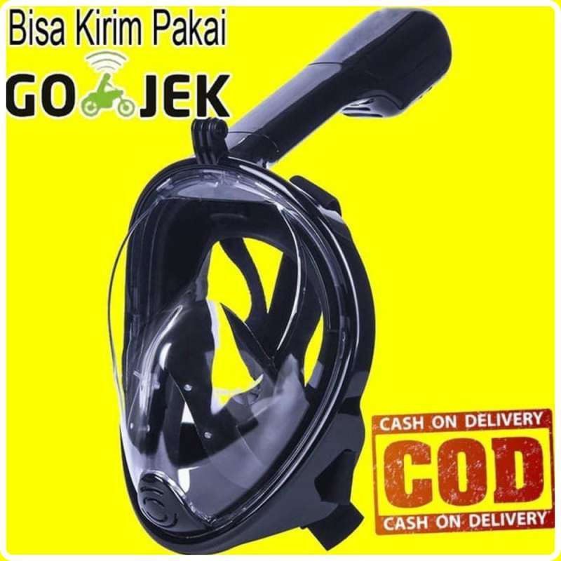 Jual Snorkel Alat Snorkeling Kacamata Selam Full Face S/M Dan L/Xl Kode
