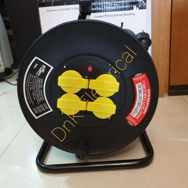 Jual Kabel Roll/Cable Roll 50M/50 Meter Heavy Duty Merk FORT QBDXW01