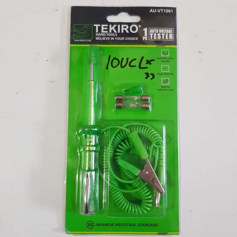 Promo Obeng Tespen / Obeng Taspen Kabel 12V / Tespen Aki Merk Tekiro di