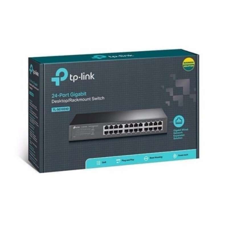 Switch TP-Link TL-SG1024D Gigabit 24 Porte, Desktop/rackmount, 10/100/1000 Mbps