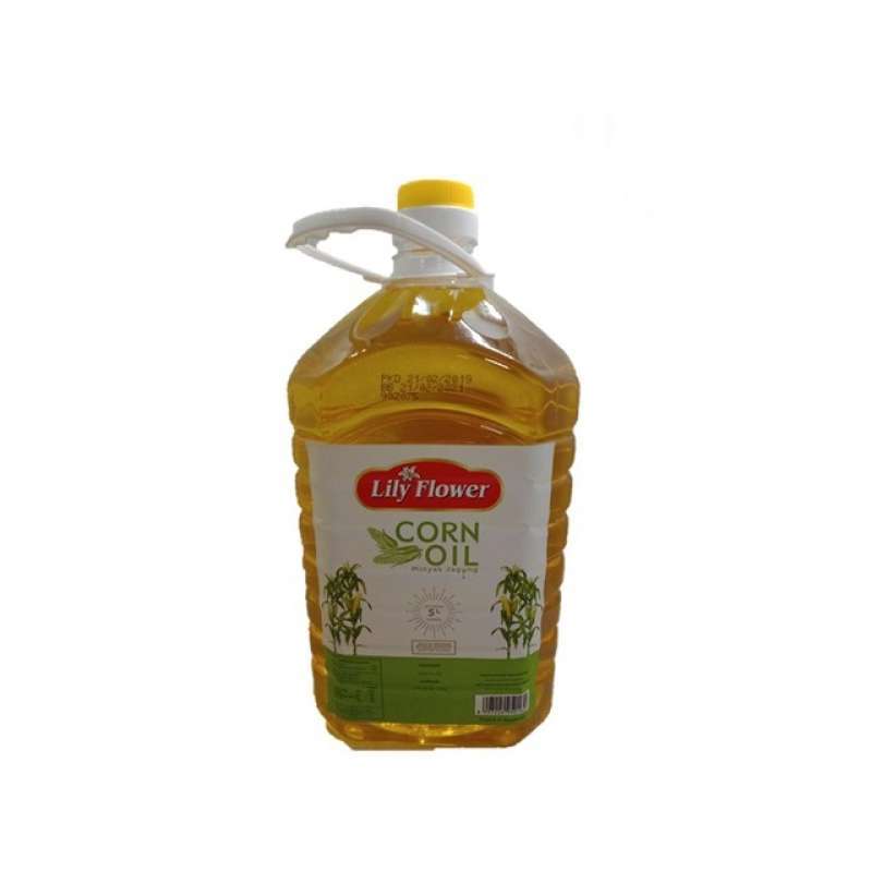 Promo Lily Flower Corn Oil 5L Minyak Jagung Lilyflower 5 L Goreng Mpasi Diskon 6 di Seller