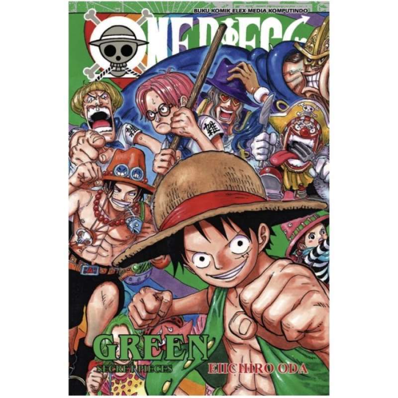 Promo Original One Piece Green Secret Pieces Buku Komik Manga Diskon 15
