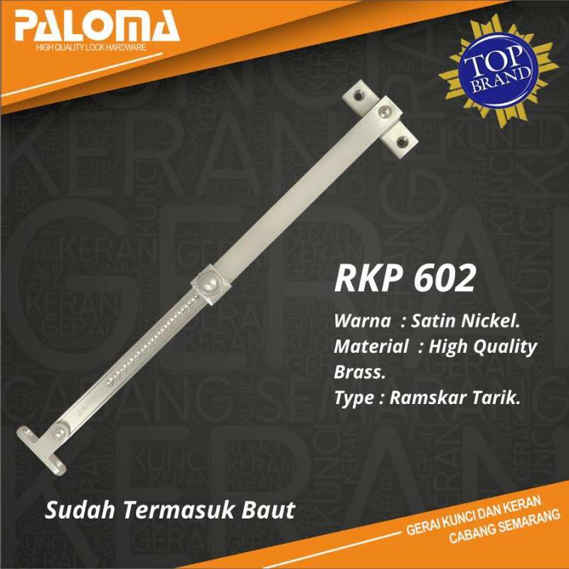 Promo Paloma Rkp 602 Sn Tarik Ramskar | Lamskar Penahan Jendela Diskon ...
