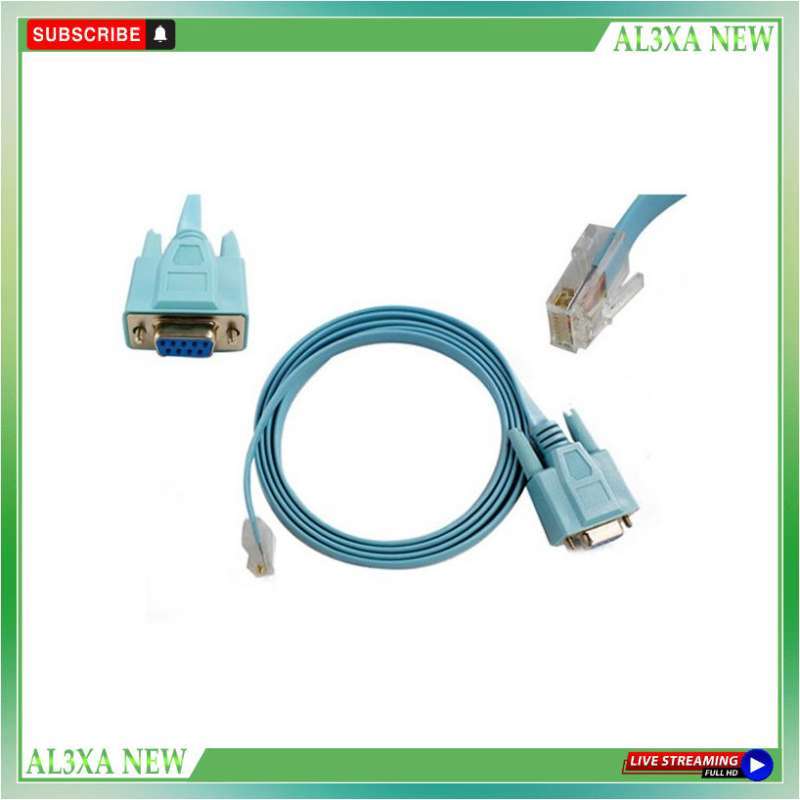 Promo Seriena 5Ft Cisco Serial Of Console Blue Cable Switch Router Db9