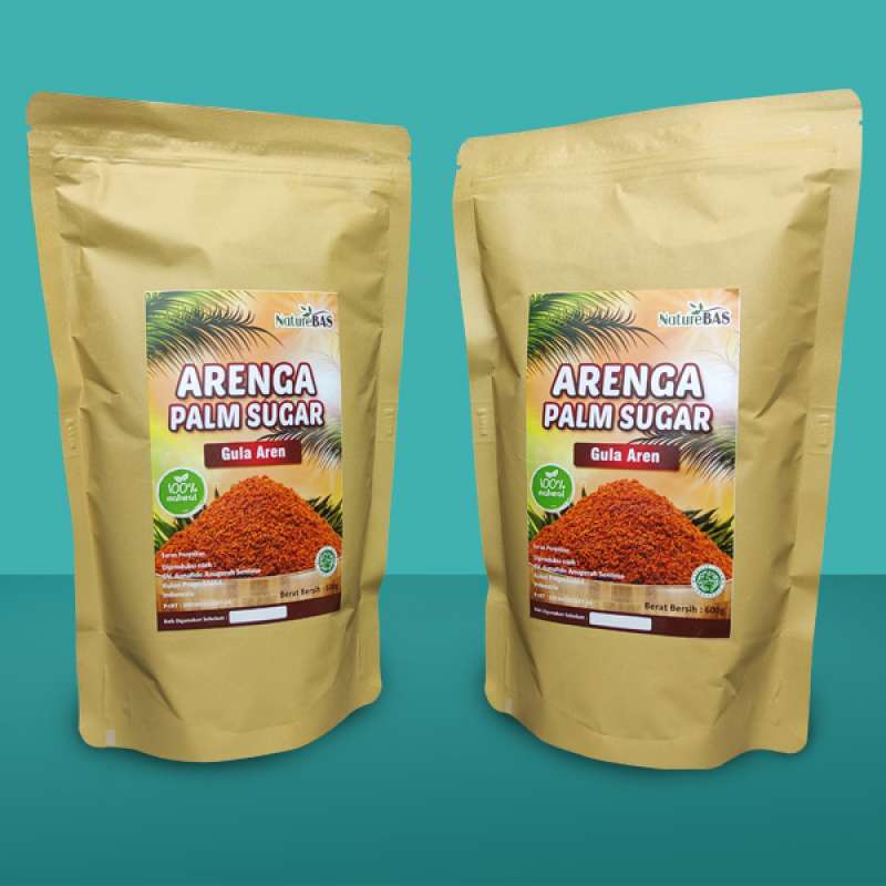 Promo Palm Sugar / Gula Aren Premium Kualitas Export 600 gram by