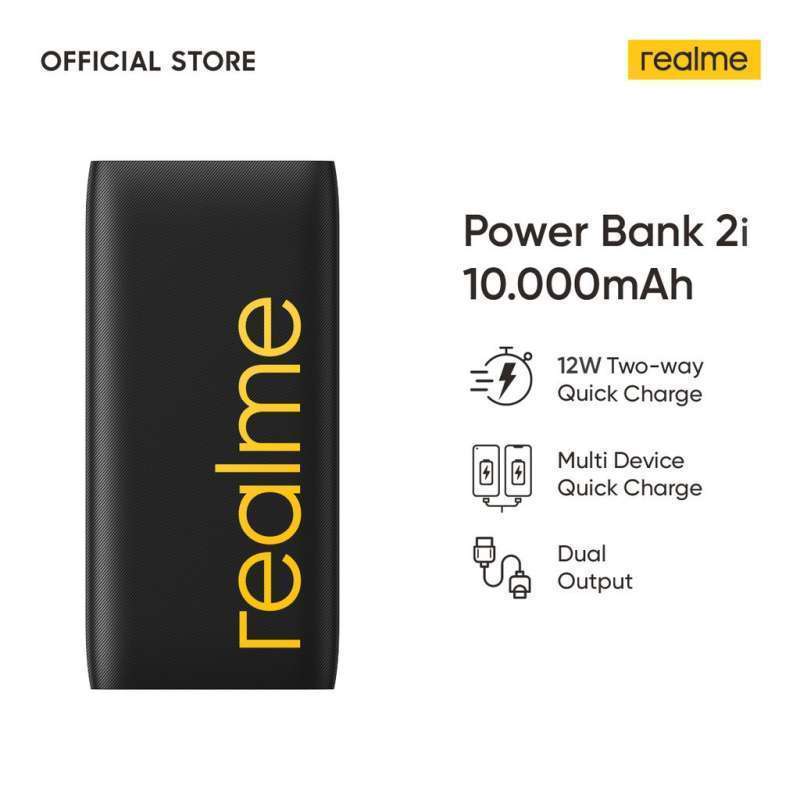 Power Bank Model R02 Jual Realme Powerbank 2i 10000 Mah Di Seller Realme (smartphone ...