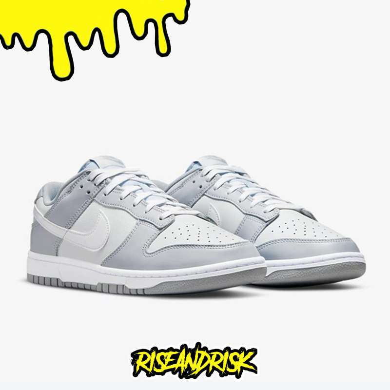 Jual Nike Dunk Low Two Tone Grey ORIGINAL di Seller Riseandrisk