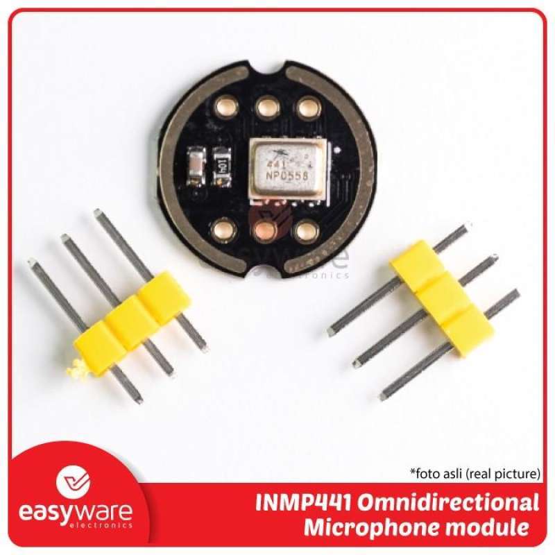 Jual INMP441 Omnidirectional Microphone Module MEMS I2S Interface di