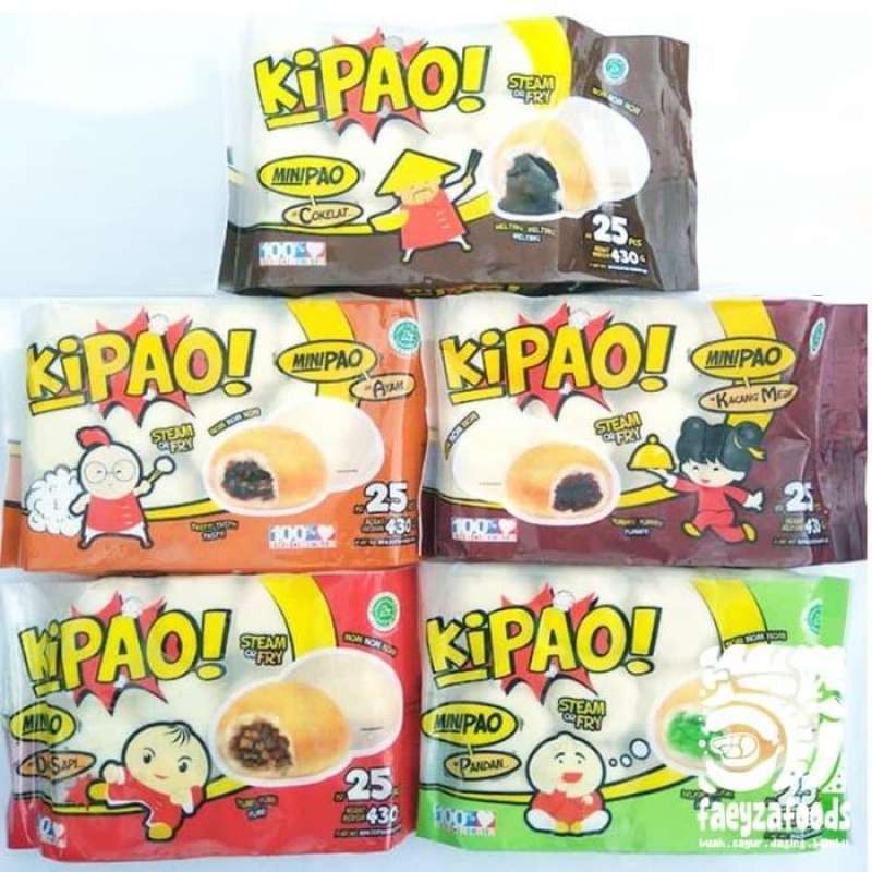 Jual Kipao Minipao Mini Bakpao Frozen Food (Bisa Kukus Atau Goreng