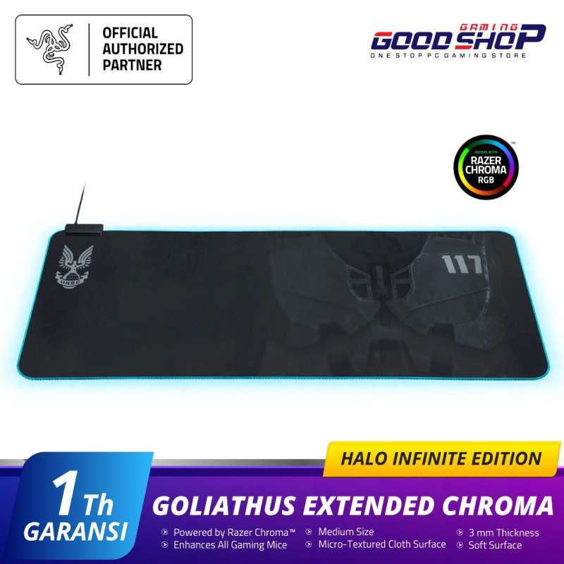 Jual Razer Goliathus Extended Chroma Halo Infinite - Gaming Mousepad di ...