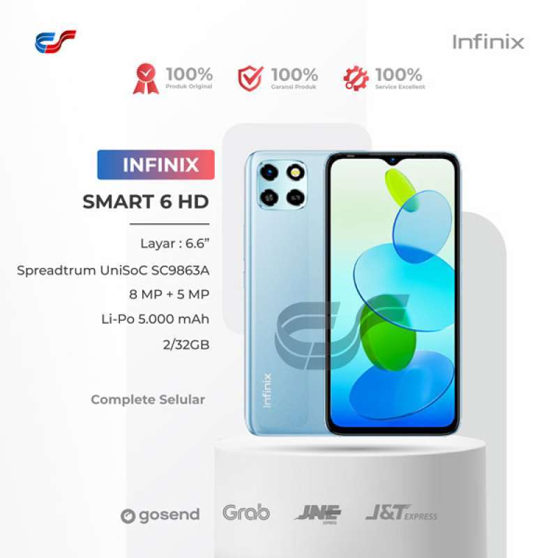 Jual Infinix Smart 6 HD 2/32GB di Seller Complete.Selular Official ...