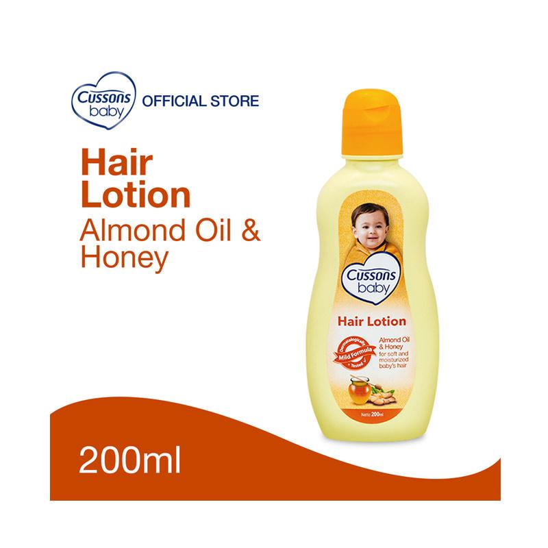 Jual Cussons Baby Hair Lotion Almond Oil & Honey 200ml di Seller