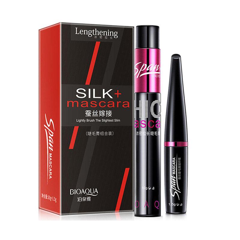 Jual BIOAQUA Silk Grafting Mascara Double Tube Combination