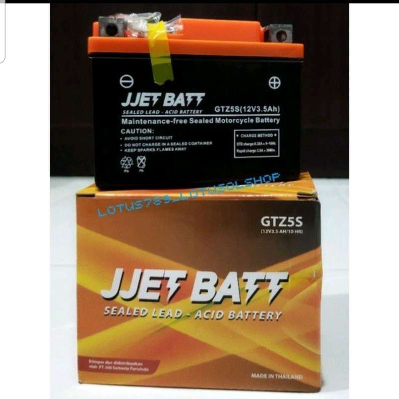 Jual aki motor yamaha mio soul GT jjet gtz5s aki accu kering MF KHUSUS