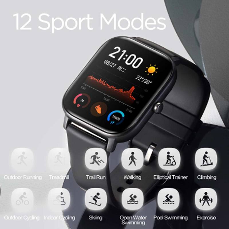 Jual AMAZFIT GTS GARANSI RESMI Smartwatch Fashion Fit