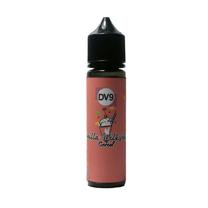 Promo DV9 Non Nicotine Vanilla Milkshake Creal Liquid Vape 60 ML