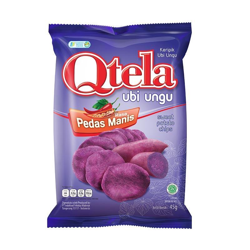 Jual Qtela Ubi Ungu Rasa Pedas Manis Keripik [45 g] di Seller Ramayana
